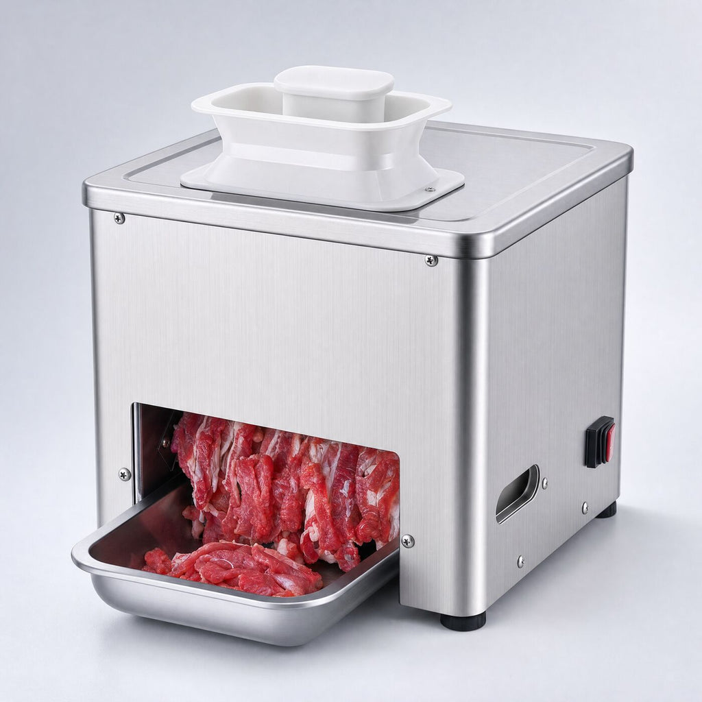 Meat Strip Cutter, three-quarter studio view